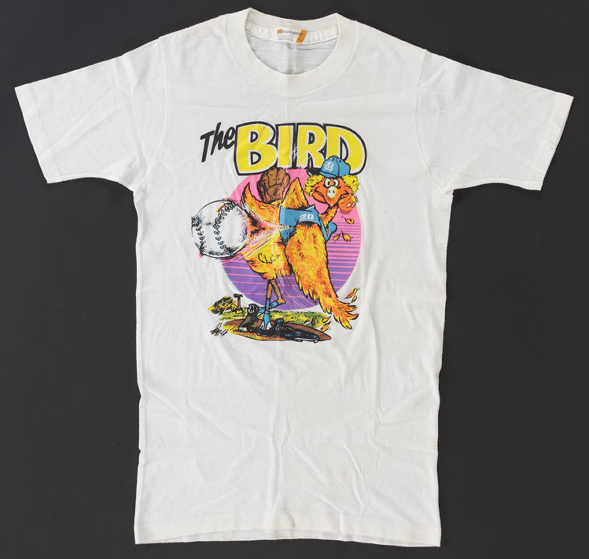 Lot Detail - Mark Fidrych Signed Coloring Book Plus 1976 T-Shirt