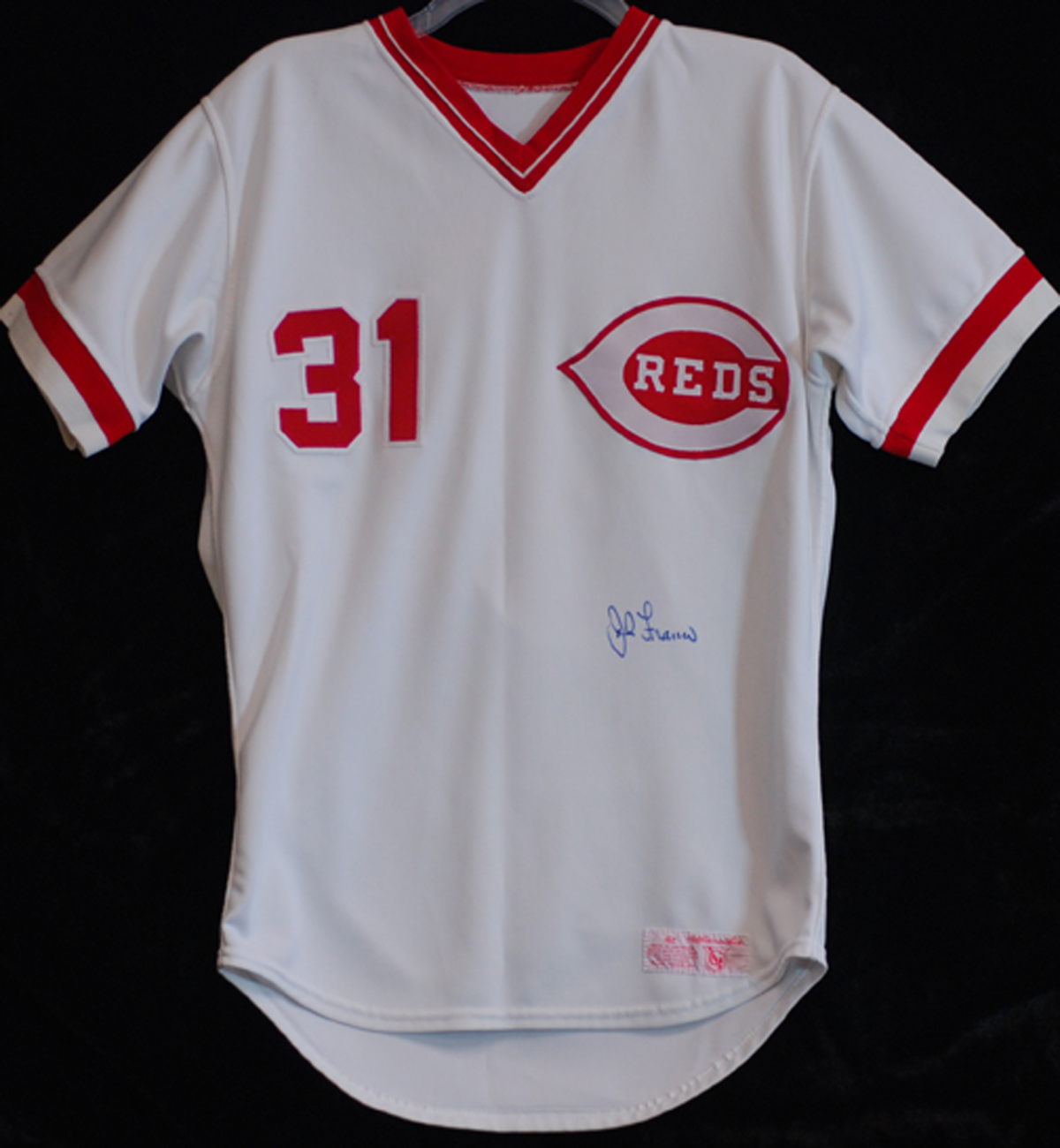 Lot Detail - John Franco 1985 Cincinnati Reds Signed Game-Used Jersey