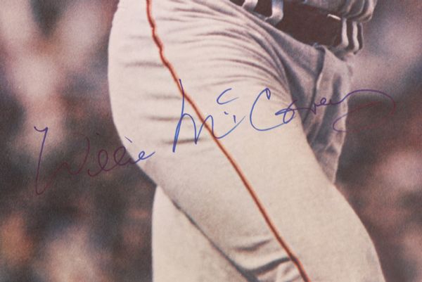 Willie McCovey Signed 1968 Sports Illustrated Poster