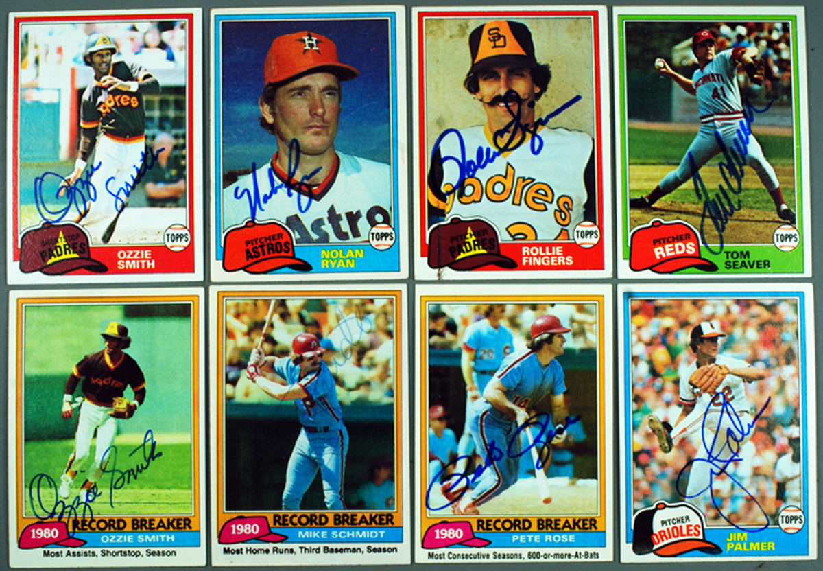 1981 Topps & Topps Traded Rollie Fingers