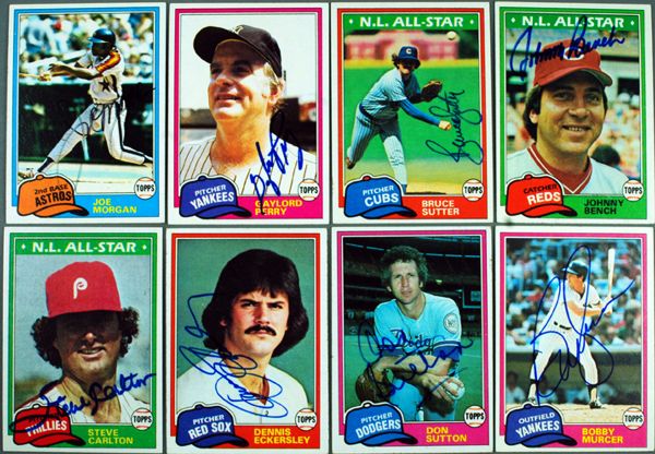 1981 Topps & Topps Traded Dennis Eckersley