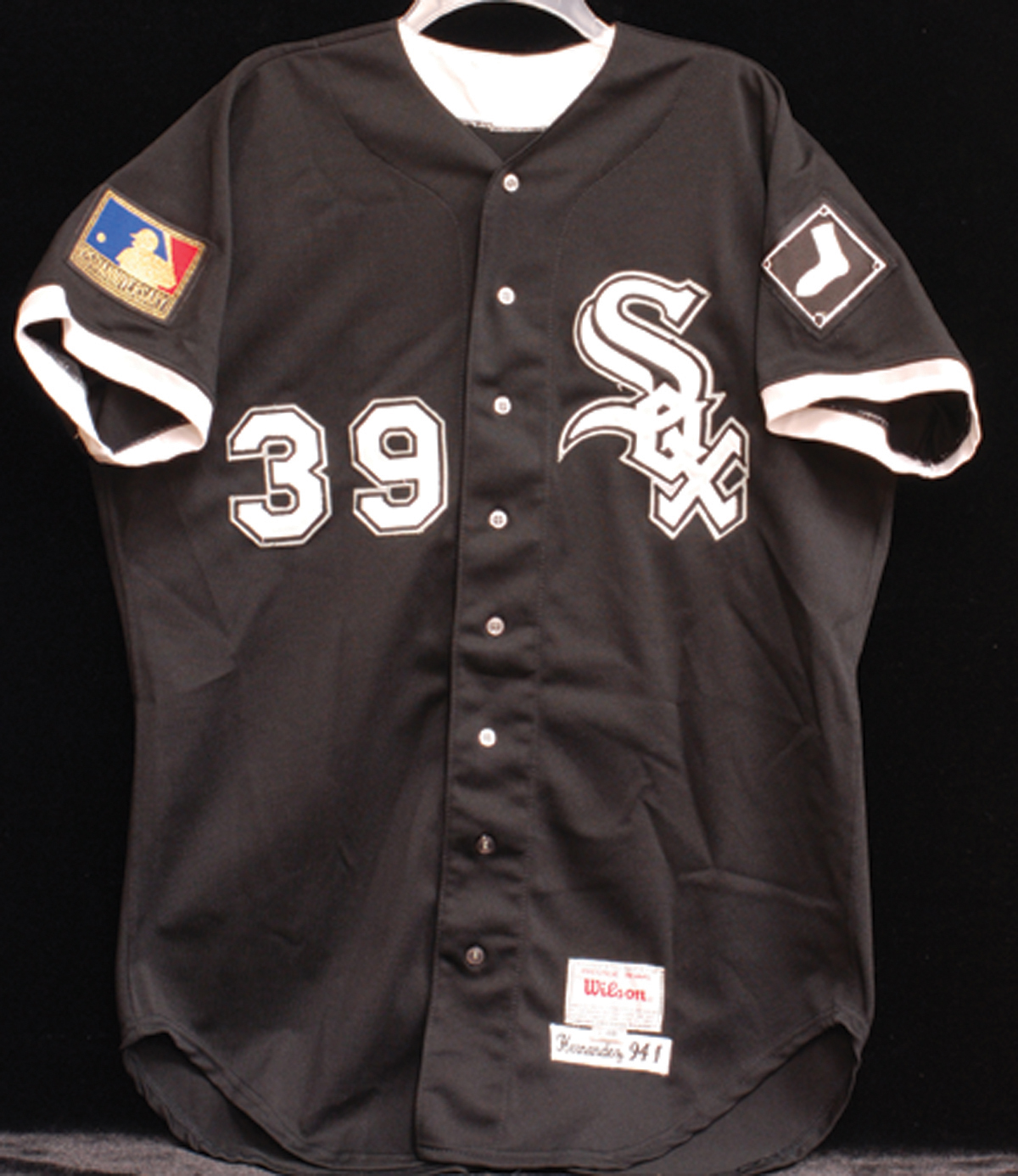 Lot Detail - Assortment of Baseball Game Used: White Sox Jersey