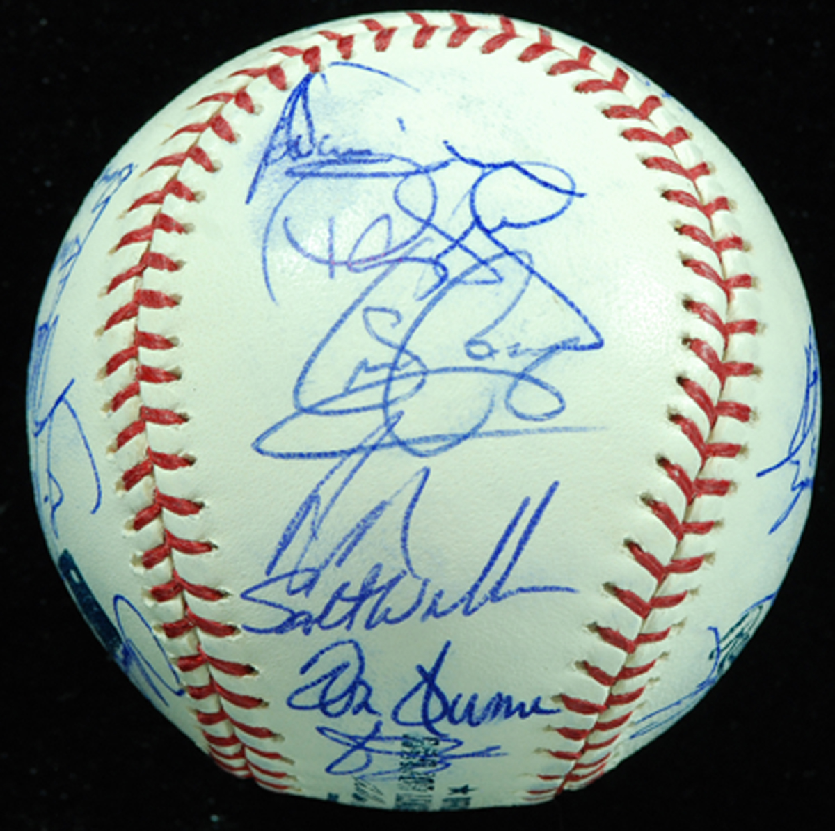 Pokey Reese Autographed Baseball