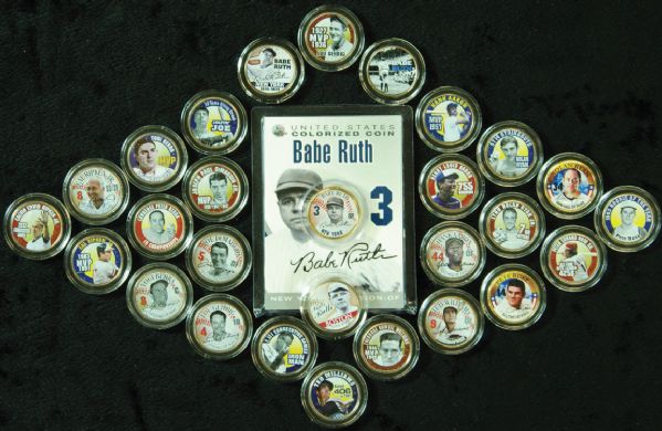 Baseball State Quarters Sets (10) with Ruth & Gehrig