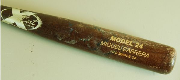 Miguel Cabrera 2004-07 Game-Used X Bat