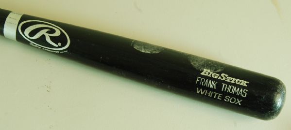Frank Thomas 2002 Game-Used Rawlings Bat