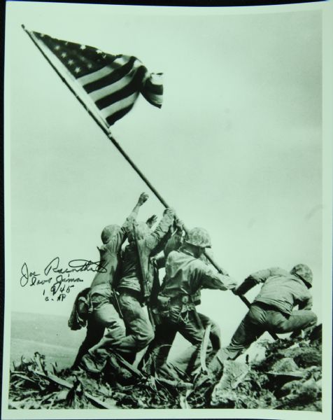 Joe Rosenthal Signed 8x10 Photo Iwo Jima