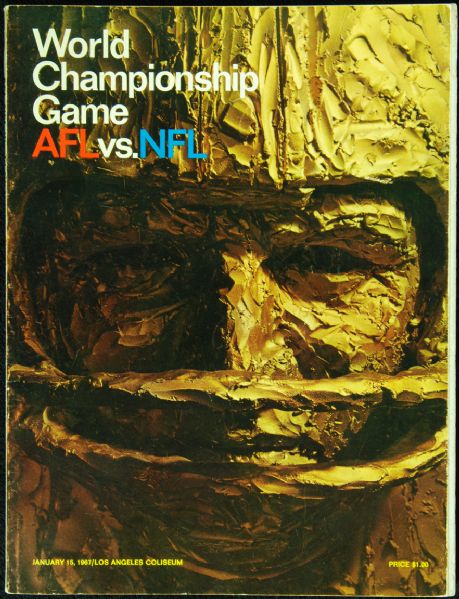 1967 Super Bowl I Program (Packers vs. Chiefs)