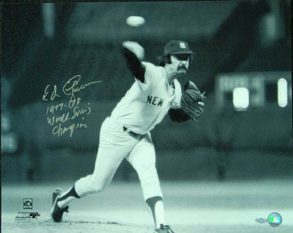 Roger Clemens & Ed Figueroa Signed 16x20 Photos (2)
