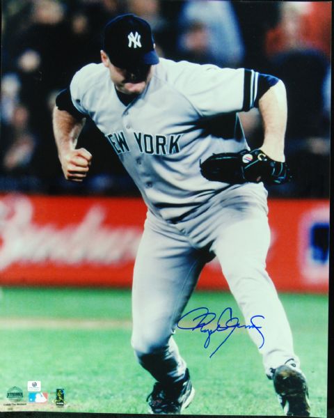 Roger Clemens & Ed Figueroa Signed 16x20 Photos (2)