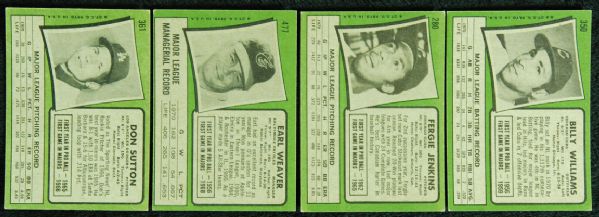 1971 Topps Baseball Partial Set of (495)