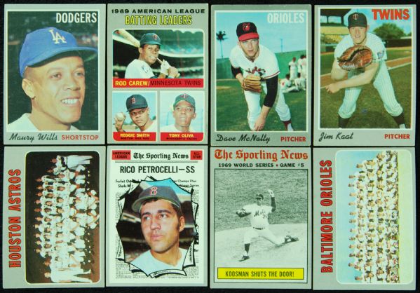 1970 Topps Baseball Lot of (700) Assorted