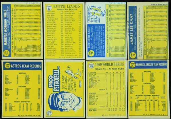 1970 Topps Baseball Lot of (700) Assorted