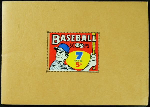1961 Nu-Card Scoop Complete Set in Rare Album (82)