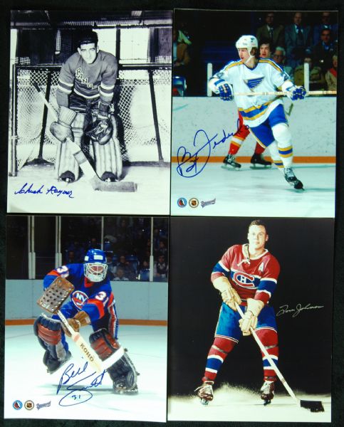 Hockey HOFer Signed 8x10 Photos (4)  