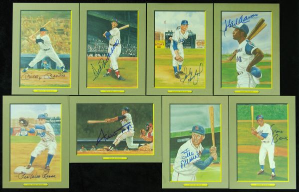 Signed Perez-Steele Great Moments Set (63 Signatures) with Mantle, Williams