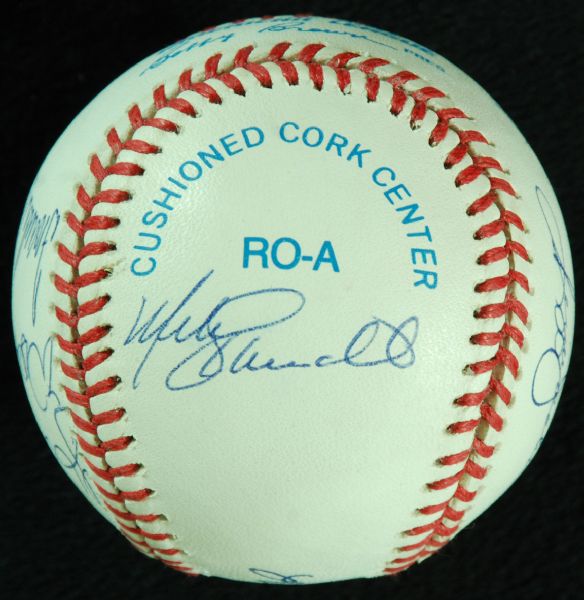 500 Home Run Multi-Signed Baseball (10 Signatures) with Ted Williams (PSA/DNA)