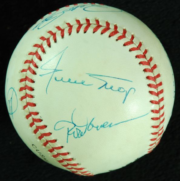 3000 Hits Multi-Signed Baseball (7 Signatures) (PSA/DNA)