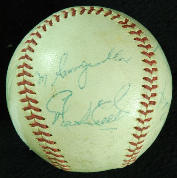 1971 All-Star Game Team-Signed Baseball (11 Signatures) with Clemente