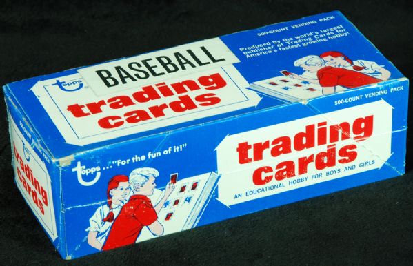 1975 Topps Baseball Vending Box (500)