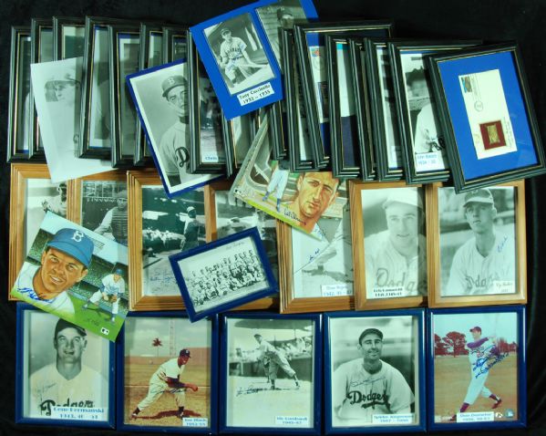 Impressive 1940s & 1950s Brooklyn Dodgers Signed Photos (34)