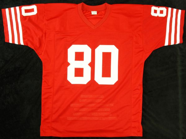 Jerry Rice Signed 49ers Jersey 