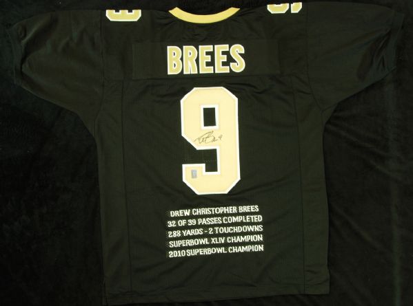 Drew Brees Signed Saints Jersey 