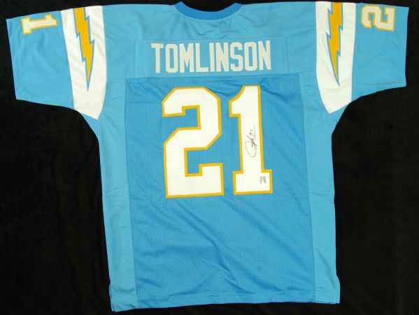 LaDainian Tomlinson Signed Chargers Jersey 