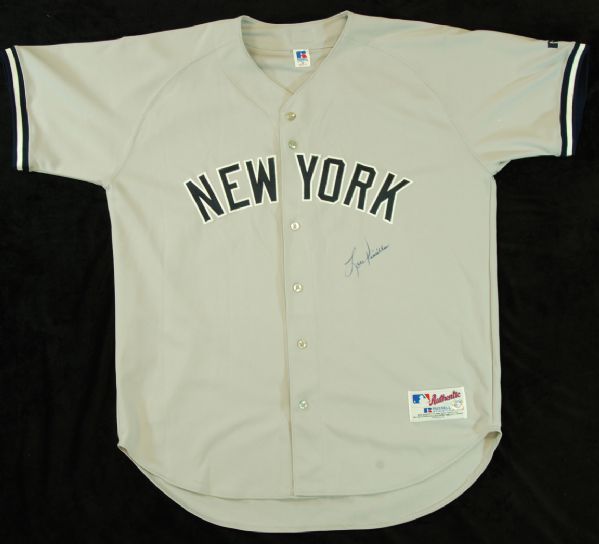 Lou Pineilla Signed NY Yankees Jersey