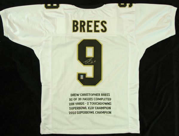 Drew Brees Signed Saints Jersey