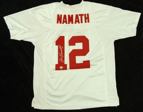 Joe Namath Signed Alabama Jersey (PSA/DNA)