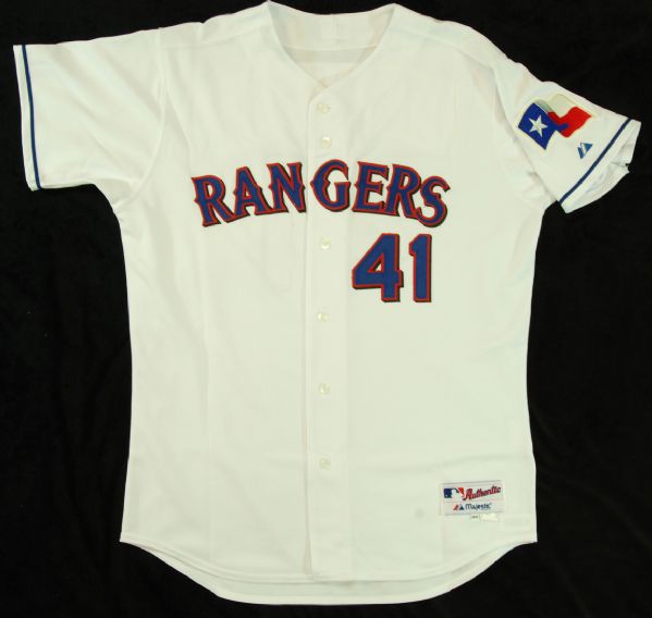 Ugueth Urbina 2003 Game-Used Texas Rangers Jersey (MeiGray)