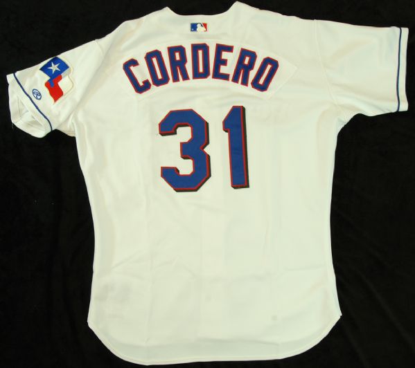 Francisco Cordero 2002 Game-Used Texas Rangers Jersey (MeiGray)