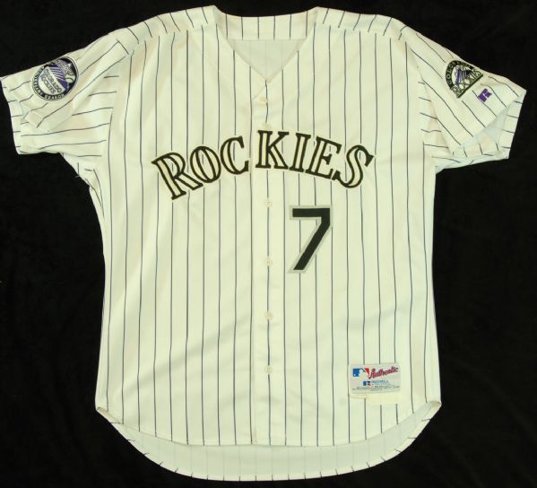 Todd Zeile 2003 Game-Used Colorado Rockies Jersey