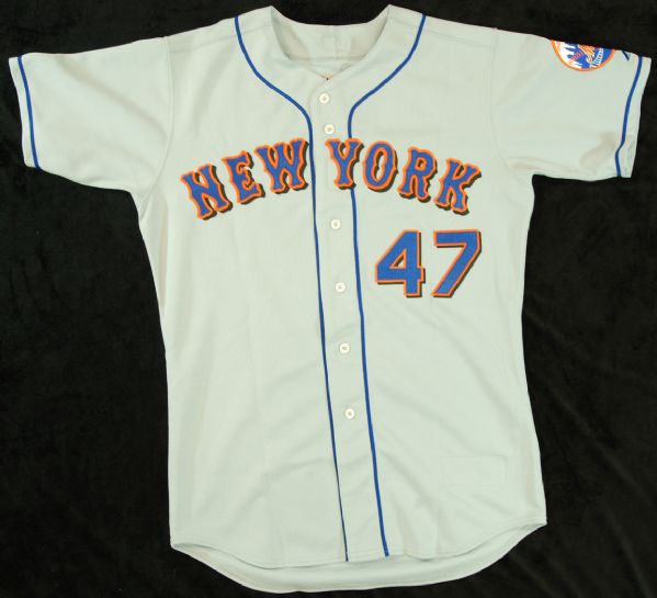 Tom Glavine 2003 Game-Used NY Mets Jersey (Steiner)