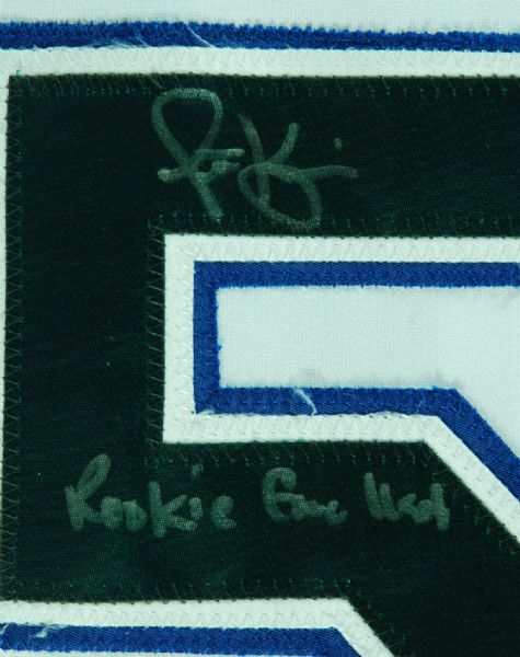 Scott Kazmir 2004 Signed Game-Used Tampa Devil Rays Rookie Jersey