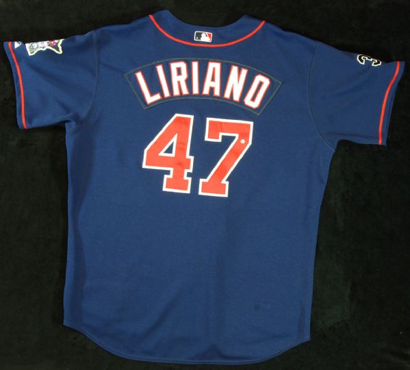 Francisco Liriano 2006 Game-Used Minnesota Twins rookie Jersey