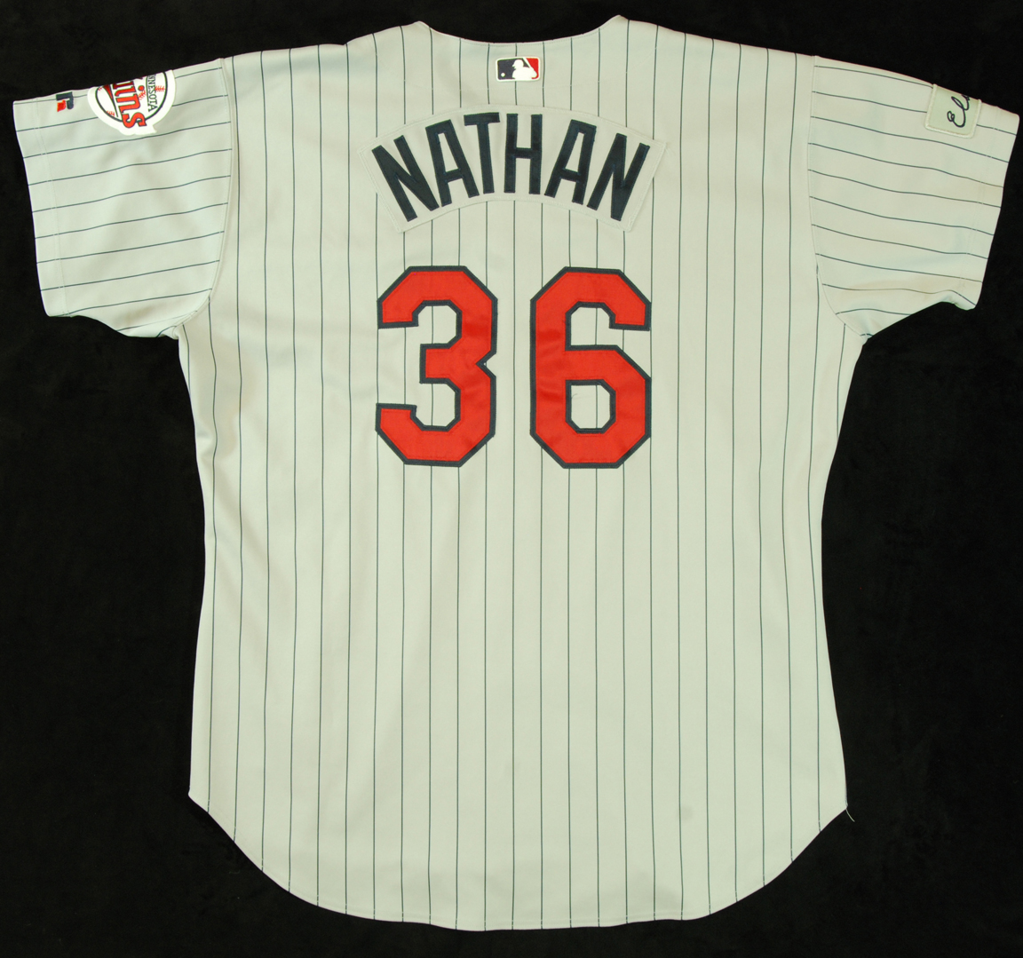 Lot Detail - Joe Nathan 2004 Game-Used Minnesota Twins Jersey with