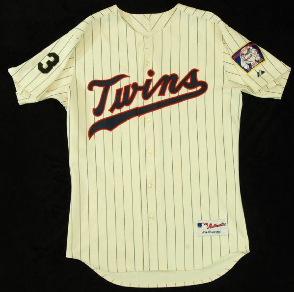 2003 Twins Bat Boy Game-Used Jersey with Killebrew Patch