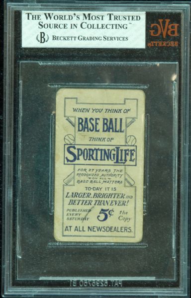 1910-11 Sporting Life M116 Hugh Jennings Pastel BVG 1.5