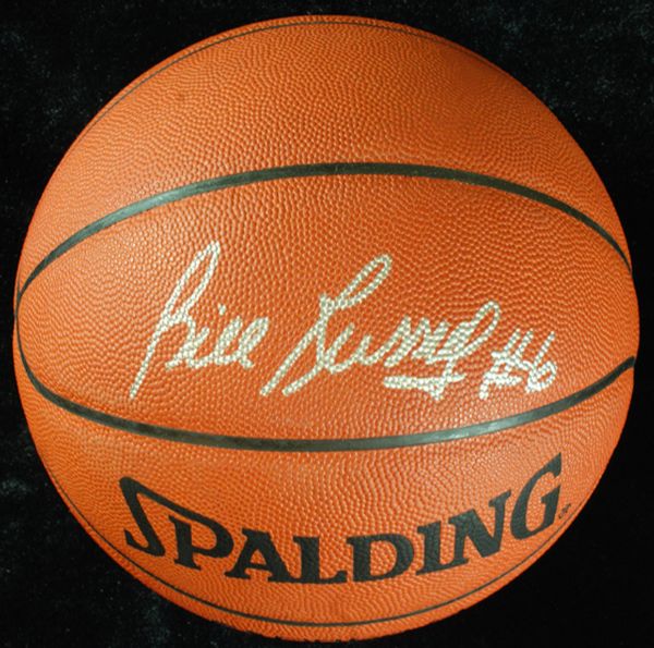 Bill Russell Signed Spalding Basketball