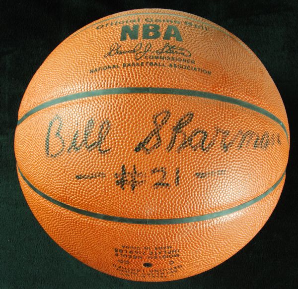 Mikan, Sharman & Bill Walton Signed Spalding Basketball