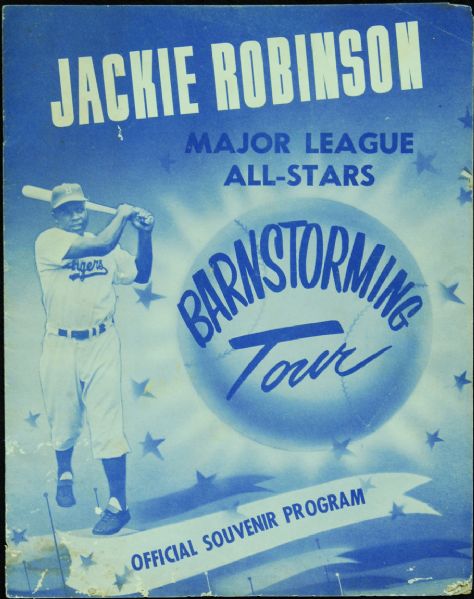 Jackie Robinson, Gil Hodges & Others Signed Jackie Robinson All-Stars Program (PSA/DNA)