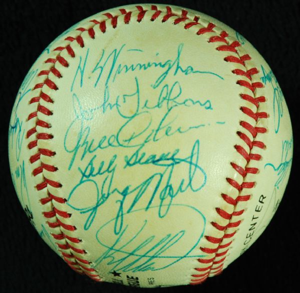 1984 New York Mets Team-Signed Baseball (27 Signatures)