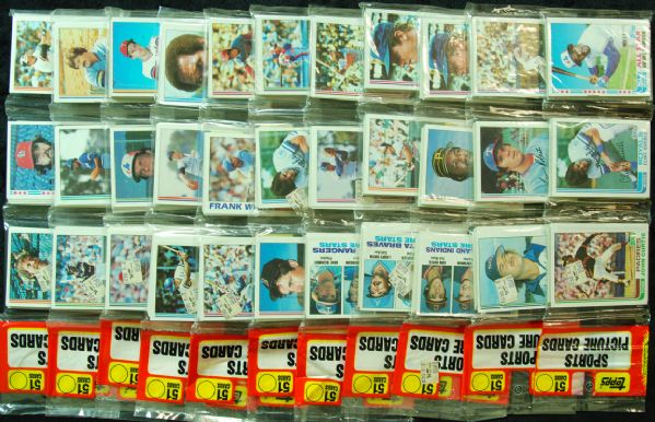 1982 Topps Baseball Rack Packs lot of 11