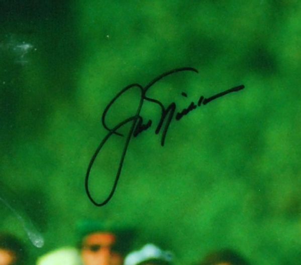 Jack Nicklaus Signed 16x20 Framed Photo