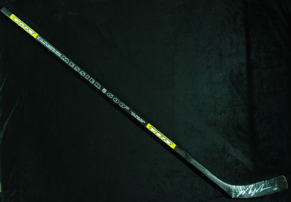 Mark Messier Signed Personal Model TPS Hockey Stick (Steiner)