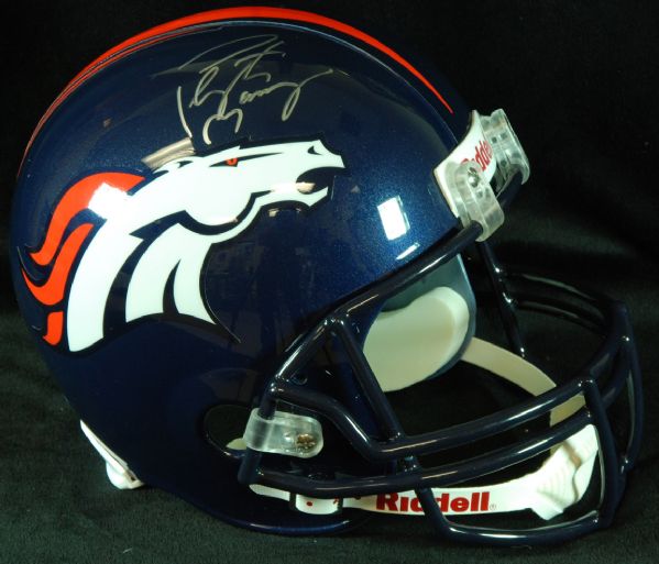 Peyton Manning Signed Full-Size Broncos Helmet