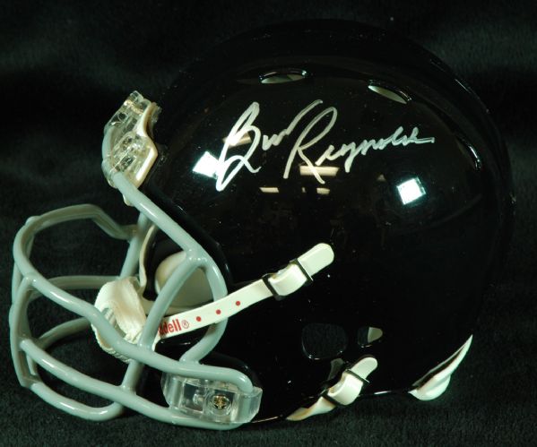 Burt Reynolds Signed Mean Machine Mini-Helmet (PSA/DNA)