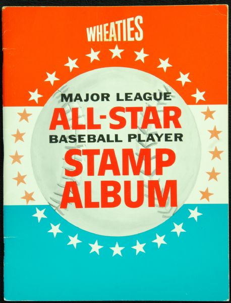 1964 Wheaties Baseball Stamp Album Complete with Stamps